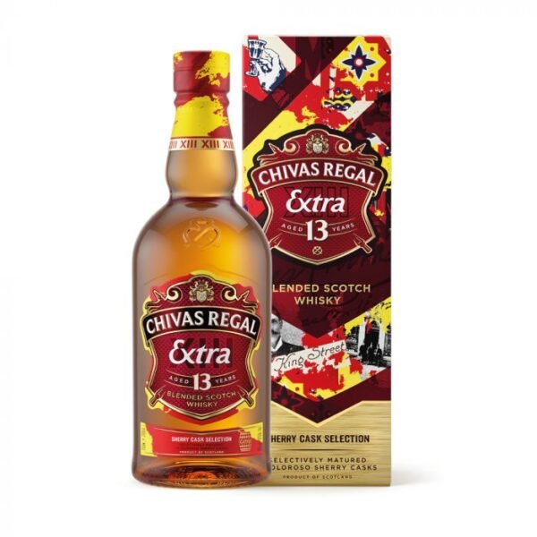 Chivas Regal Extra Whisky Matured in Oloroso Sherry Casks Aged 13 years + Giftbox