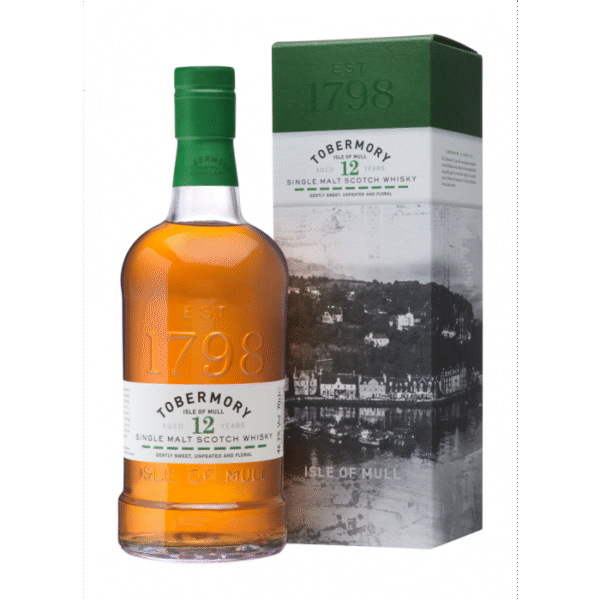 Whisky Tobermory Aged 12 Years Giftbox