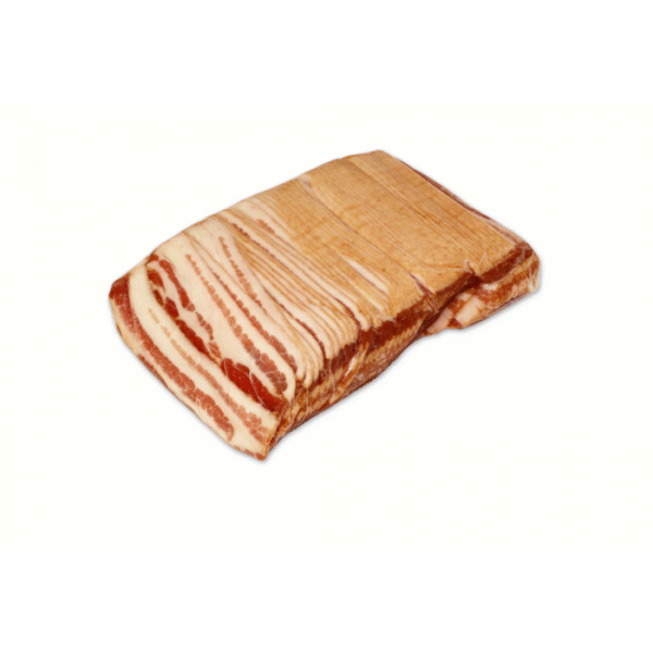 Pork Bacon Sliced Streaky Rind Off Liquid Smoked