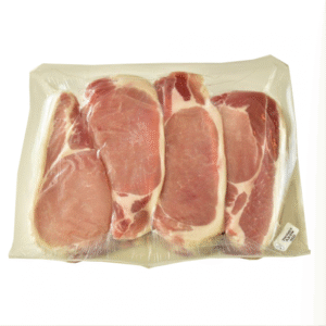 Pork Back Bacon Sliced Unsmoked Vacuum Packed