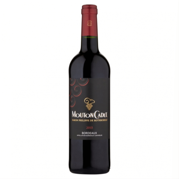 Wine Red France Bordeaux Baron Philippe de Rothschild Mouton Cadet Rouge