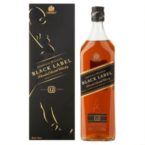 Johnnie Walker Black Label Whisky Aged 12 Years + Giftbox