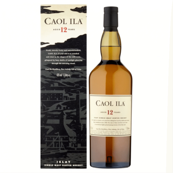 Caol Ila Whisky Aged 12 Years + Giftbox