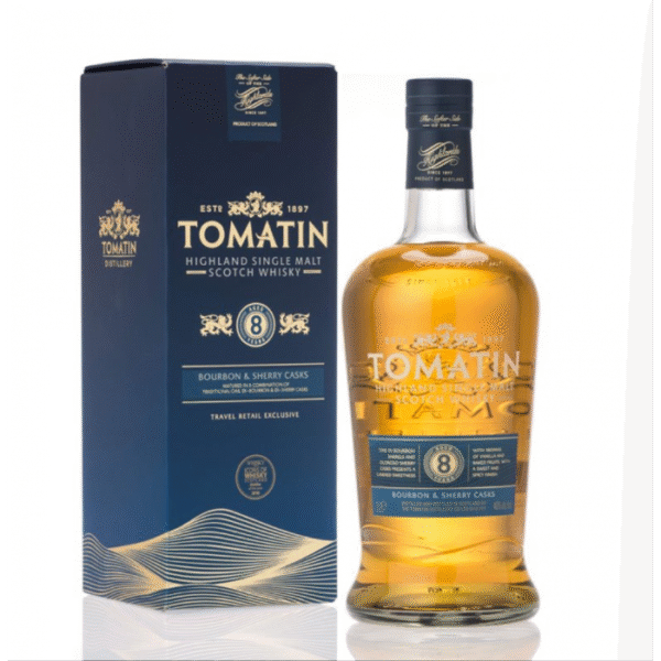 Whisky Tomatin 8 Years Old Giftbox