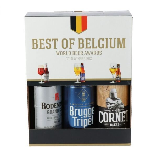 Best of Belgium Beer Brugge Triple + Cornet Oaked+ Rodenbach 8x(3x33cl)