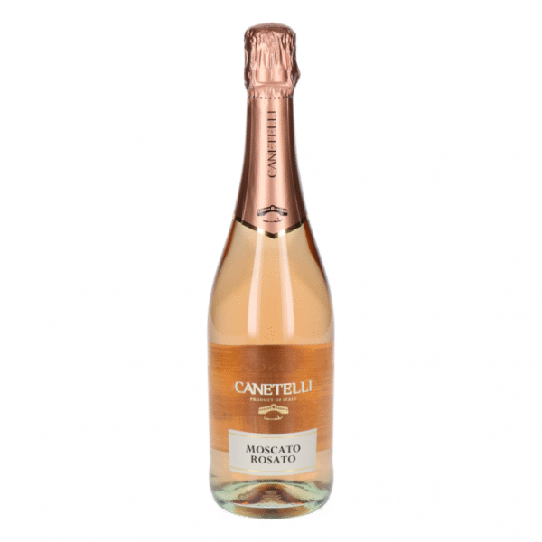 Sparkling Wine Italy Canetelli Moscato Rosato