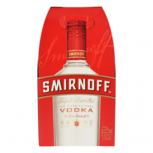 Smirnoff Red Vodka 2×1 Liter