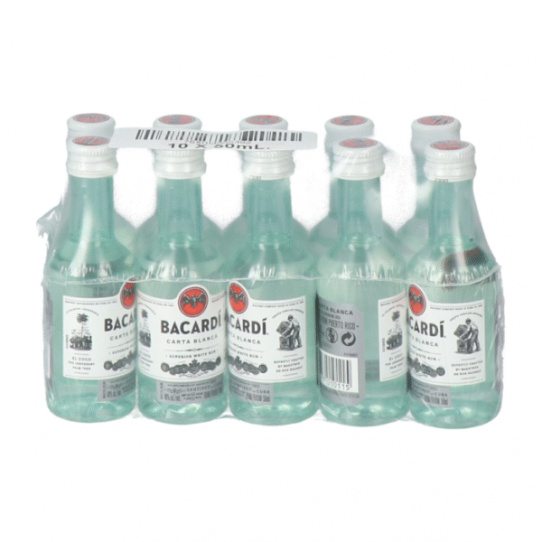 Bacardi Carta Blanca Rum PET
