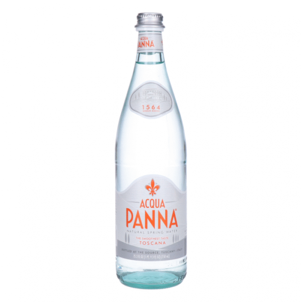 Water Mineral Still Aqua Panna One Way Glass