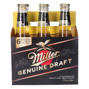 Beer Miller Genuine Draft Bottles