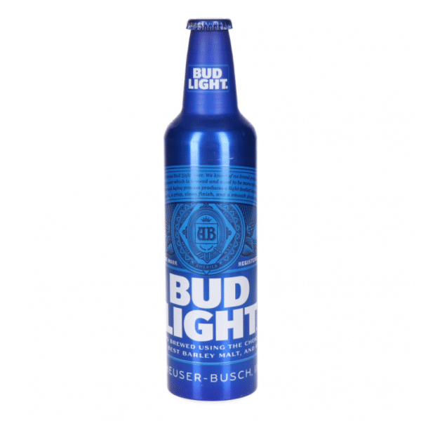 Budweiser Beer Light Aluminium Bottle