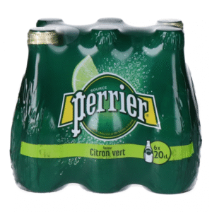 Perrier Mineral Water Sparkling Lime (One Way Glass)