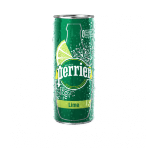 Perrier Mineral Water Sparkling Lime Slimcan