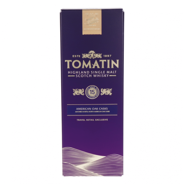 Whisky Tomatin American Oak Casks Aged 15 Years Giftbox
