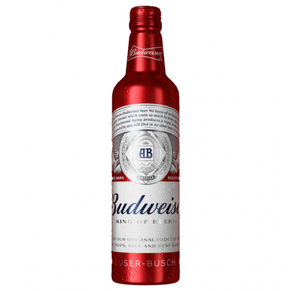 Budweiser Beer Aluminium Bottle