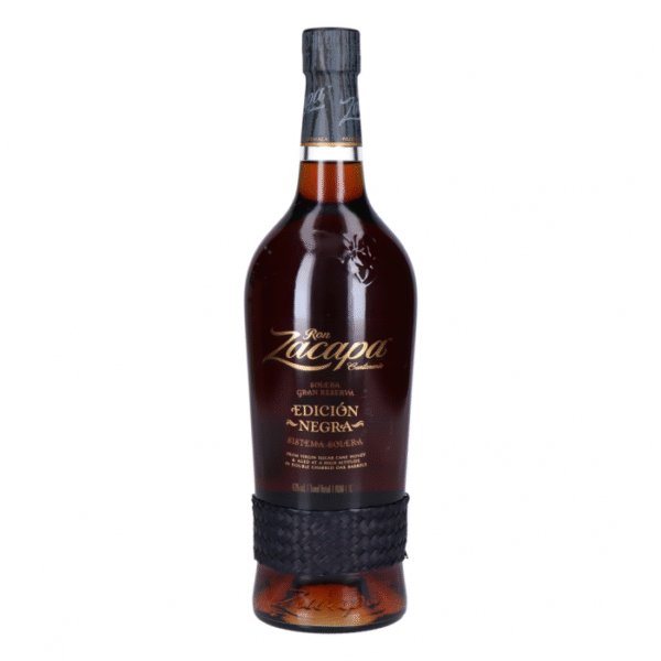 Ron Zacapa Rum Edicion Negra Solera Gran Reserva in Tube