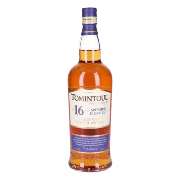 Tomintoul Whisky Speyside Glenlivet Aged 16 Years in Tube
