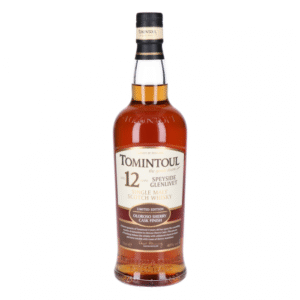 Tomintoul Whisky Speyside Glenlivet Oloroso Sherry Cask Finish Aged 12 Years in Tube