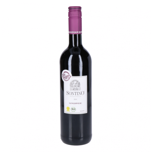 Wine Red Italy Sontino BioVegan Sangiovese