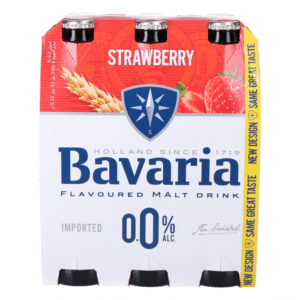 Non Alcoholic Bavaria Malt Drink Strawberry (4×6) To