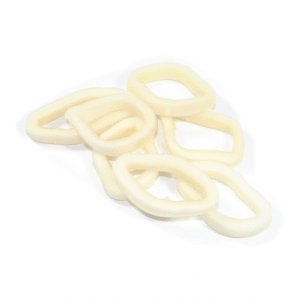 Squid Rings Natural, 3-8 cm 70% NW IQF