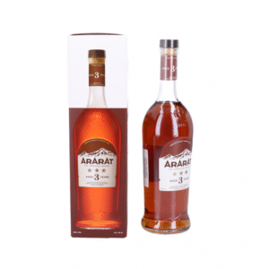 ArArAt  Brandy Three Stars ***  Aged 3 Years + Giftbox