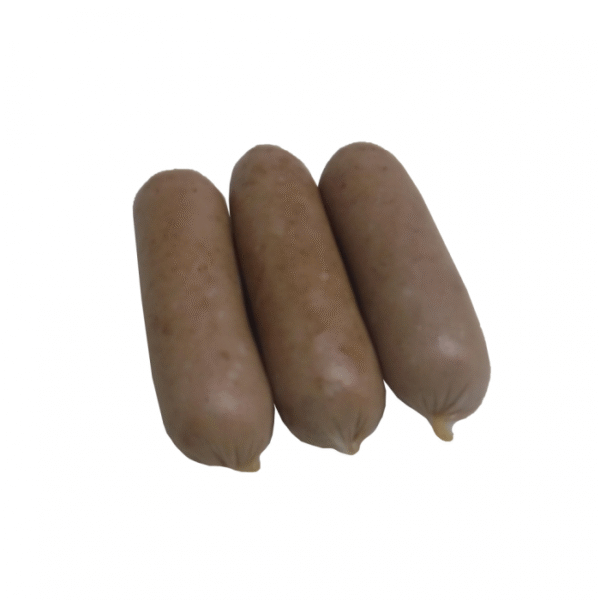 Beef Sausages Frozen + Chicken , +/- 80 gr. , Cooked , I.Q.F. – Mixed Product