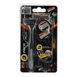 Disposable Razors Body-X Men Comfort with Triple Stainless Steel Blades 3 Pack