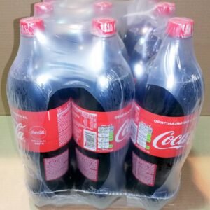 Coca Cola 1,5 L (9) origin UKR with sticker, hand-applied stickers