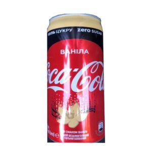 Coca Cola  Vanilla Zero 330 ml SLEEK (12) origin UKR