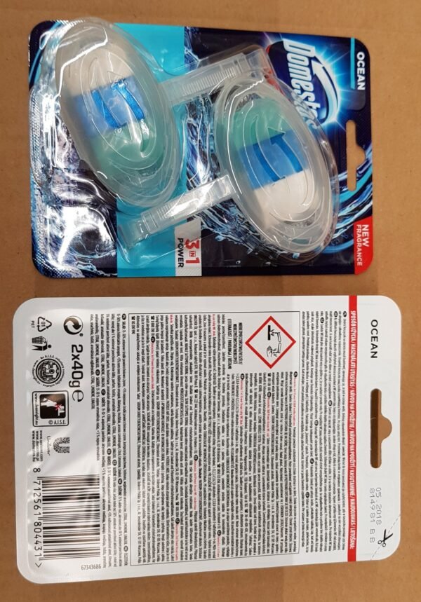Domestos Ocean 3in1Power 2×40 g