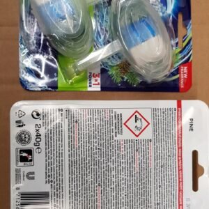 Domestos Pine 3in1 Power 2×40 g