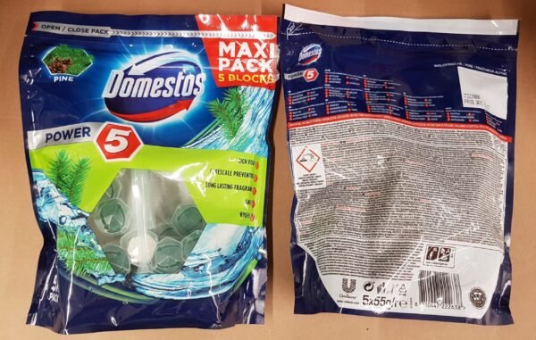 Domestos Pine 3in1Power 5×55 g