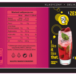 Schweppes Wild Berry PET 1,35 L