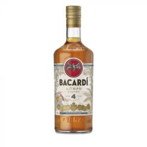 Bacardi Anejo Rum Cuatro Aged 4 Years