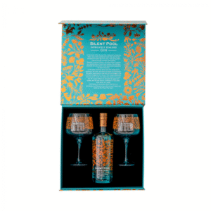 Silent Pool Gin + Giftbox with 2 Coppa Glasses